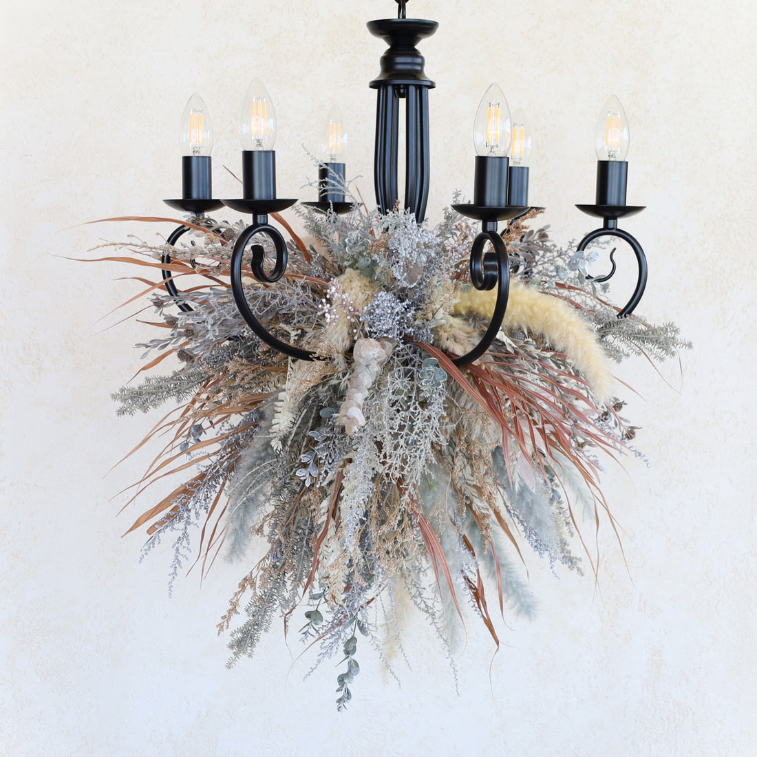 中型6灯シャンデリア